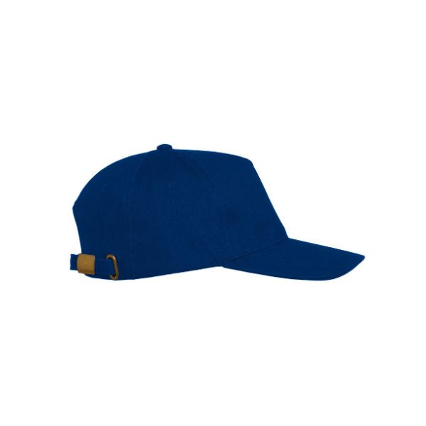 Boné para adulto na cor azul real.
