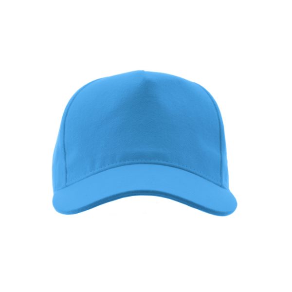 Boné para criança na cor azul claro.