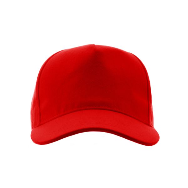 Boné para criança na cor vermelha.