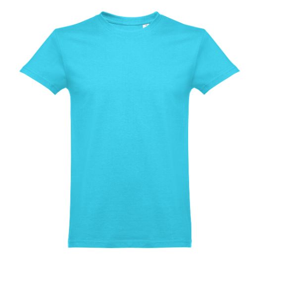 T-shirt para homem na cor azul atol.