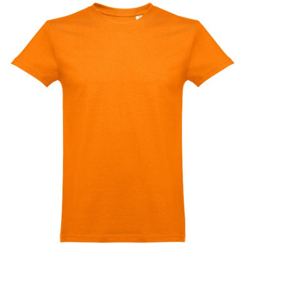 T-shirt para homem na cor laranja.