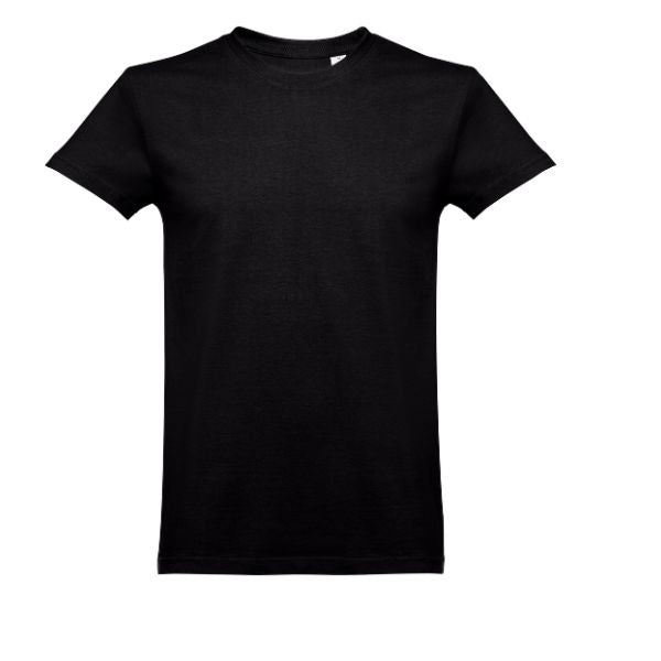 T-shirt para homem na cor preta.
