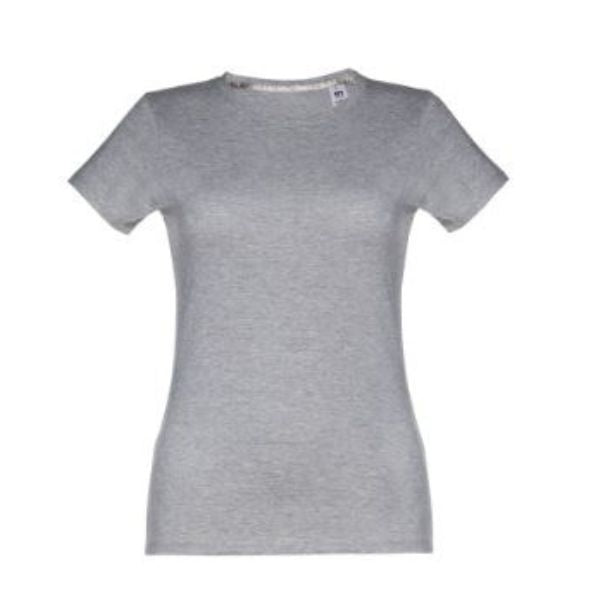 T-shirt para senhora na cor cinza matizado.