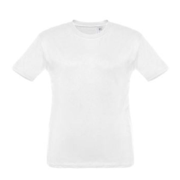 T-shirt criança na cor branca.