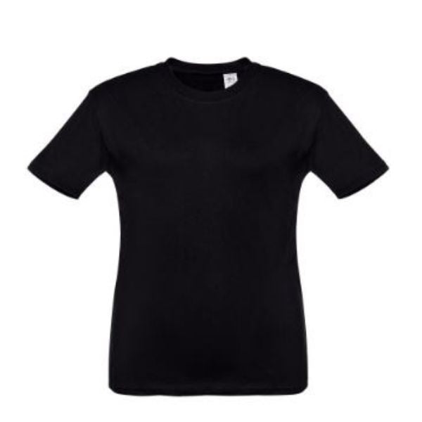 t-shirt preta para criança.