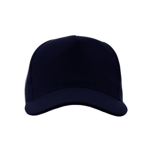 Boné para adulto na cor azul marinho.
