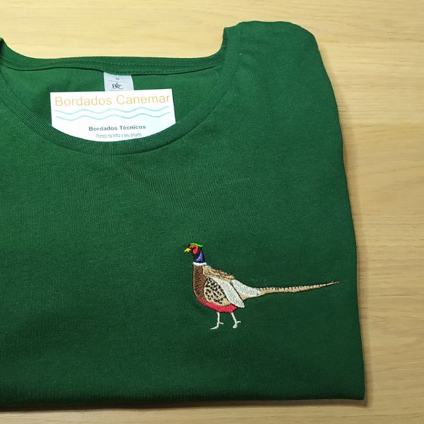 T-shirt alusiva á Caça "Faisão".