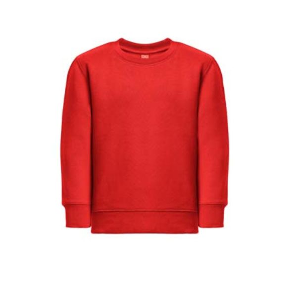 SWEATSHIRT CRIANÇA SEM CAPUZ