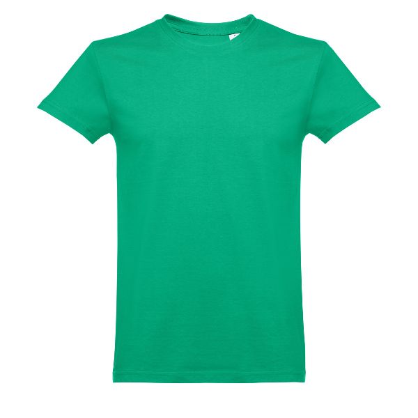 T-shirt homem verde pasto onde pode ser feito o bordado "Perdizes".