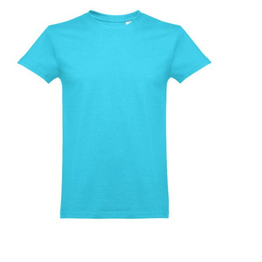 T-shirt para homem na cor azul atol.