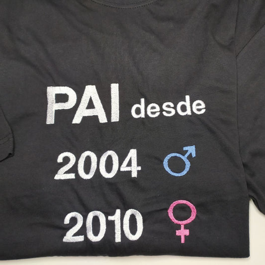 BORDADO "PAI DESDE..."